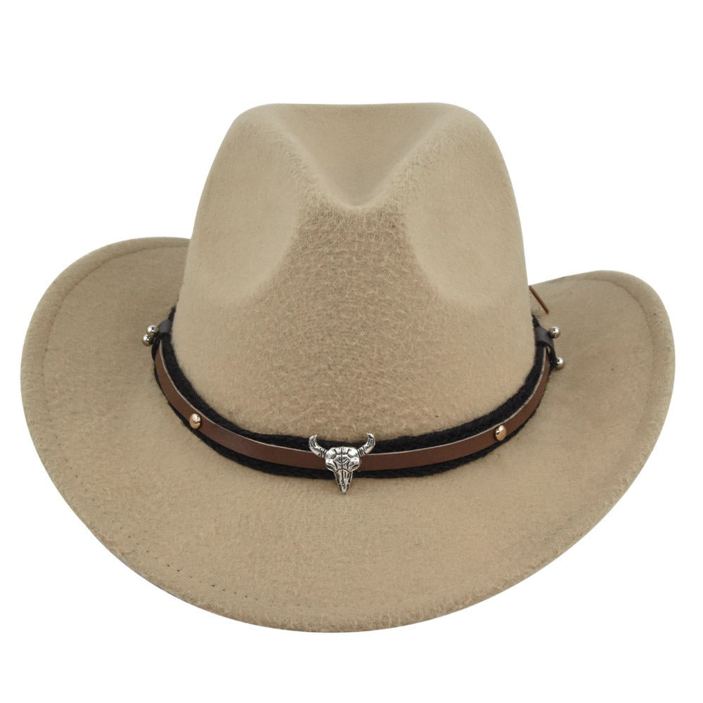 Cow head Western Denim Hat