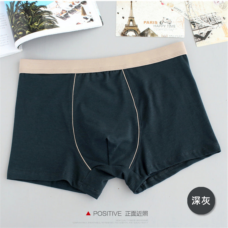 Men's cotton underwear plus size