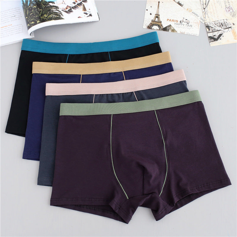 Men's cotton underwear plus size