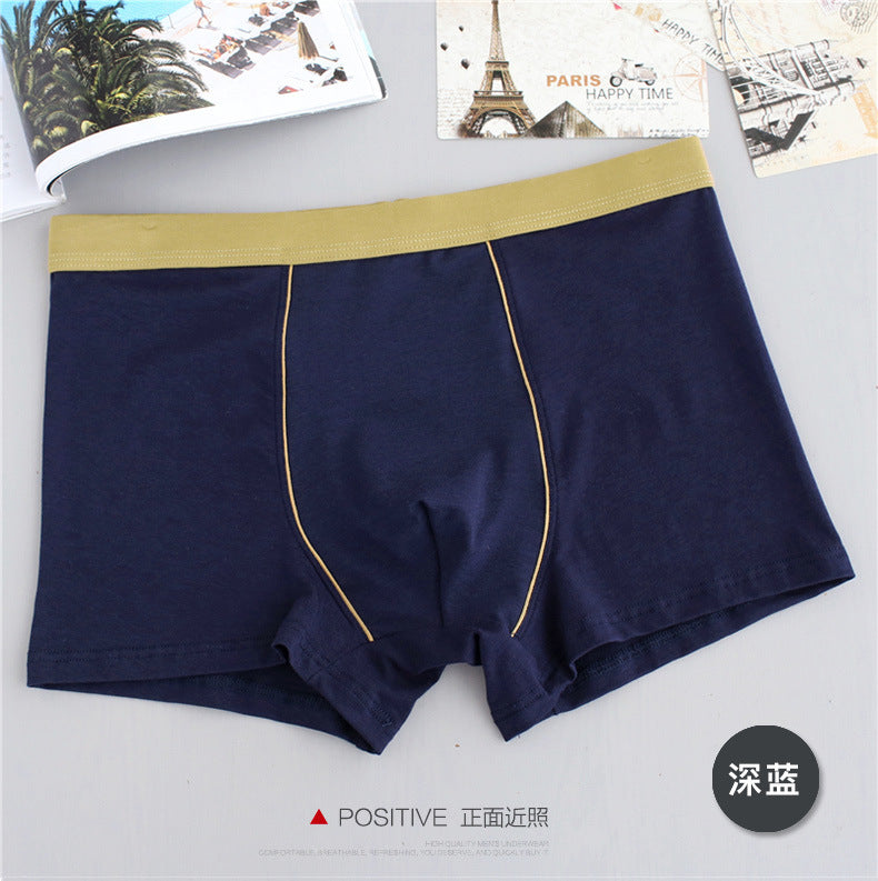 Men's cotton underwear plus size