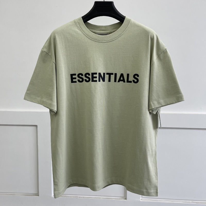 FEAR OF GOD ESSENTIALS Chest Letter High Street Short Sleeve T shirt