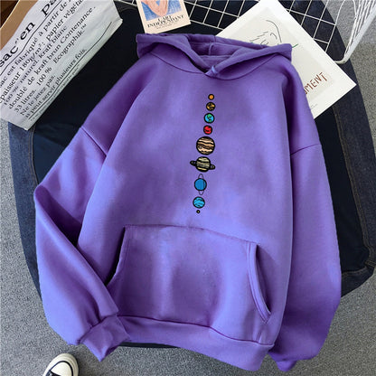 Universe Solar System Pattern Sweatshirts