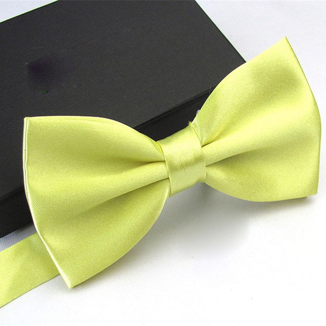 1Pc Men's Bow Tie Fashion Classic Satin