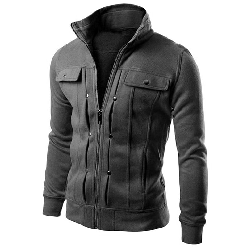 Cardigan Multi Button Hoodies