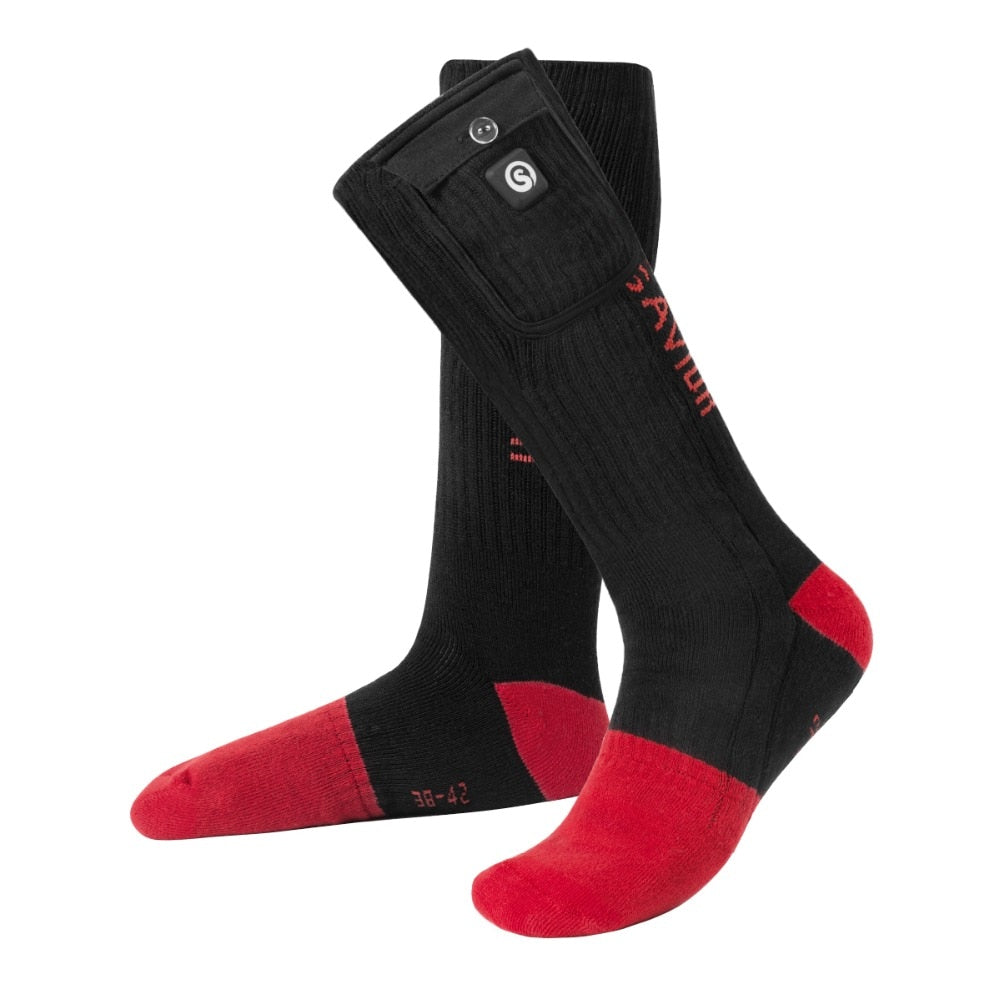 Warm heating socks,