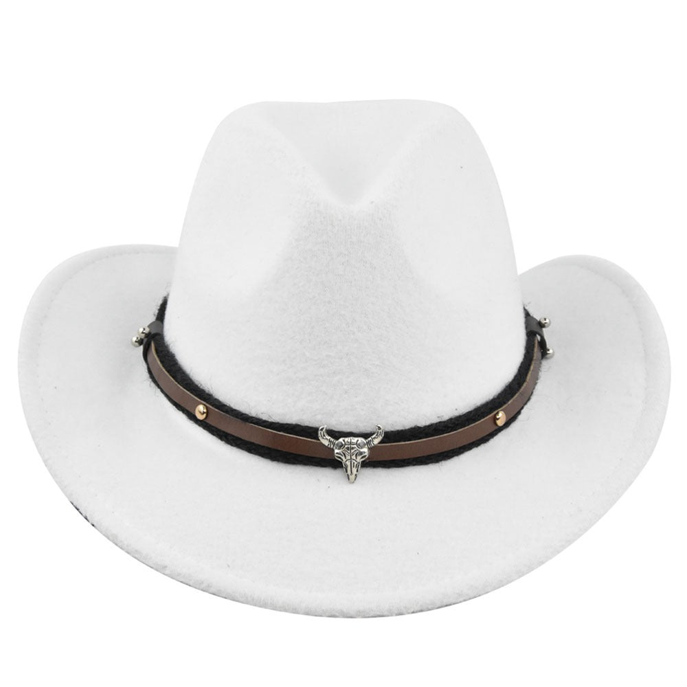 Cow head Western Denim Hat