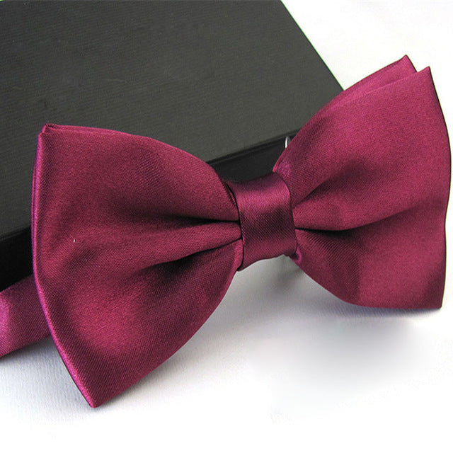 1Pc Men's Bow Tie Fashion Classic Satin