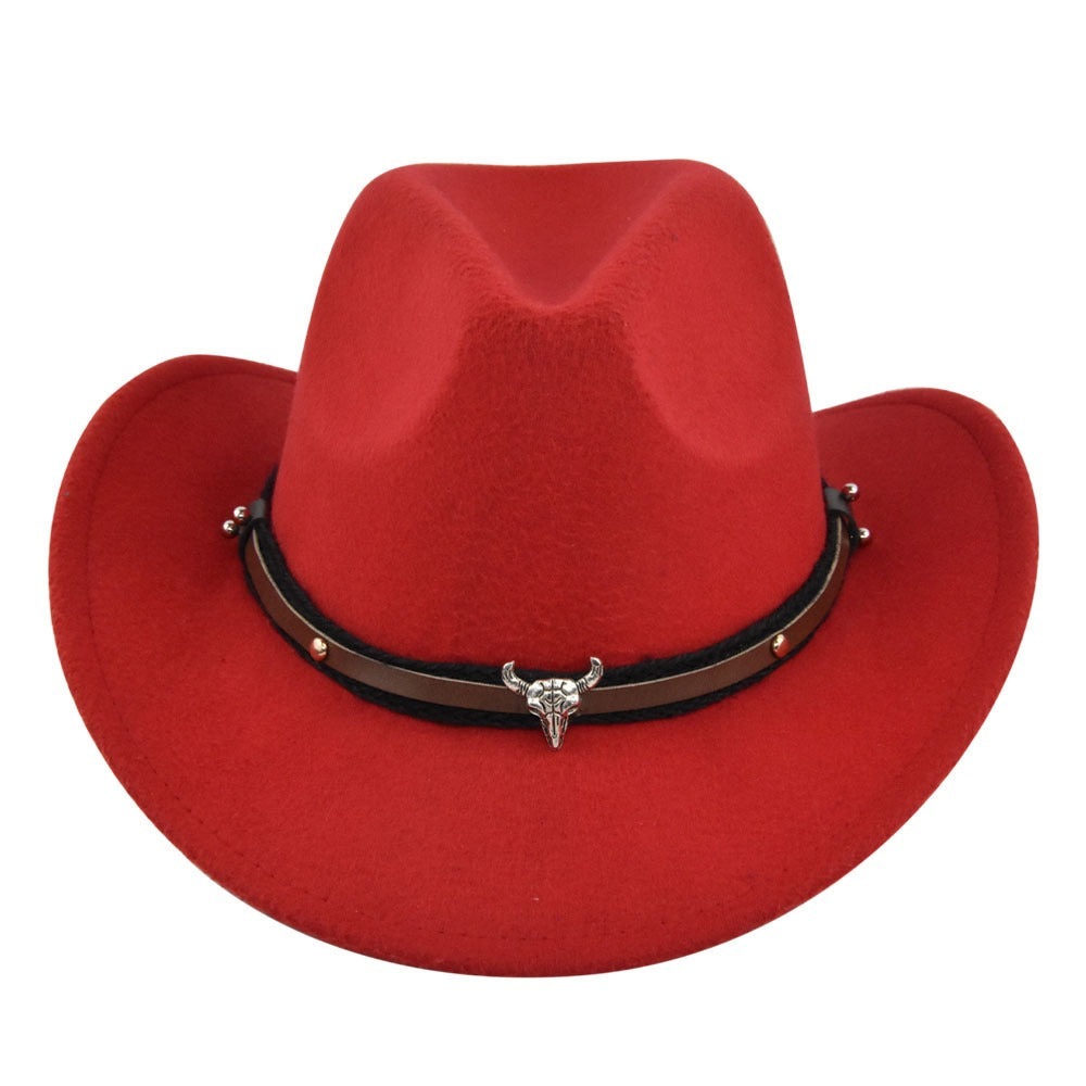 Cow head Western Denim Hat