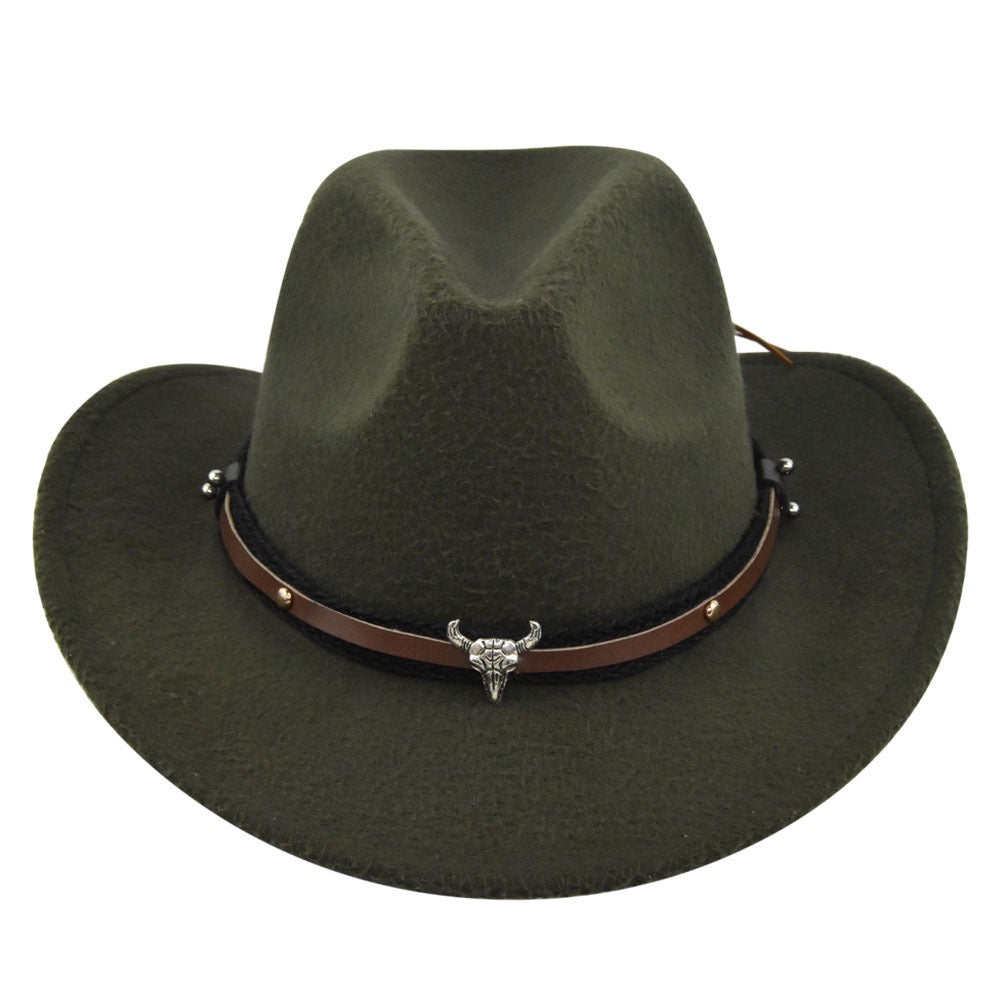 Cow head Western Denim Hat