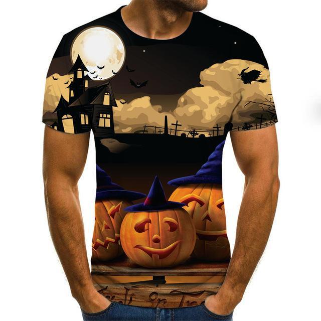 New Men's Short Sleeve T-shirt 3D print