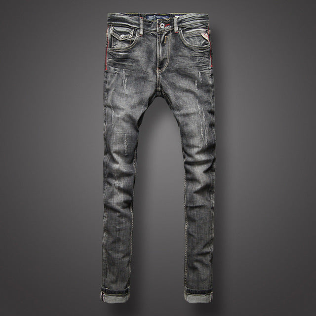 Black Gray Color Denim
