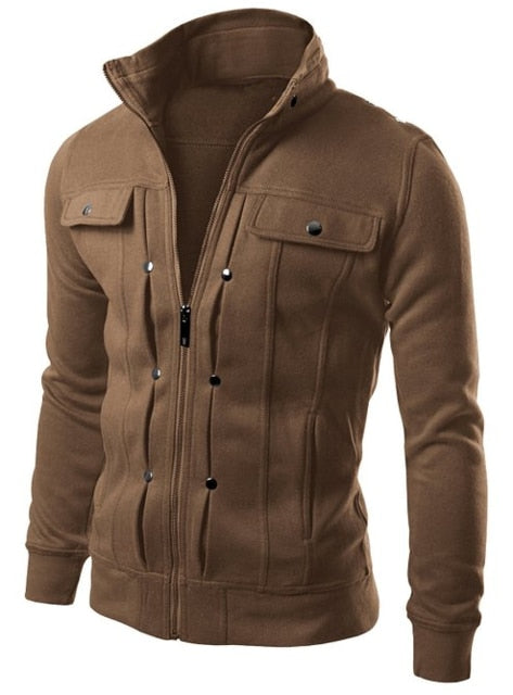 Cardigan Multi Button Hoodies