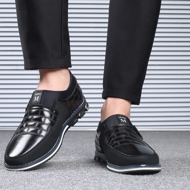 Genuine Leather Men Casual Shoes