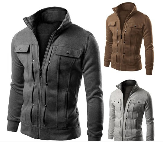 Cardigan Multi Button Hoodies