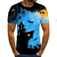 New Men's Short Sleeve T-shirt 3D print