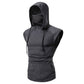 Men's Mask Button Vest