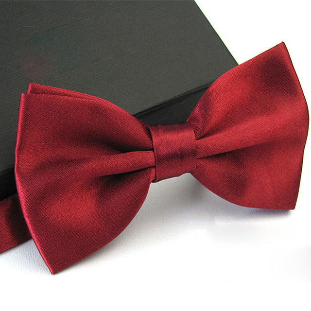 1Pc Men's Bow Tie Fashion Classic Satin