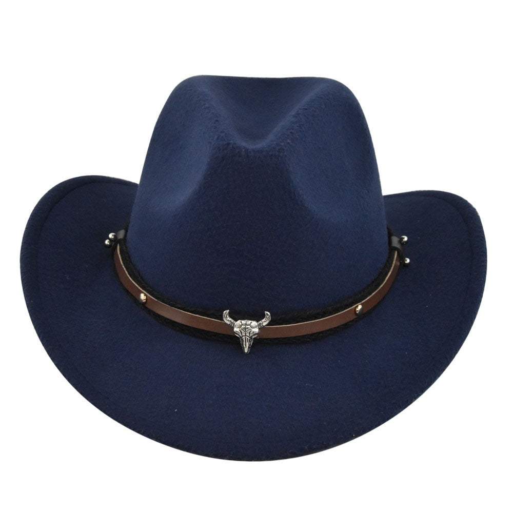 Cow head Western Denim Hat