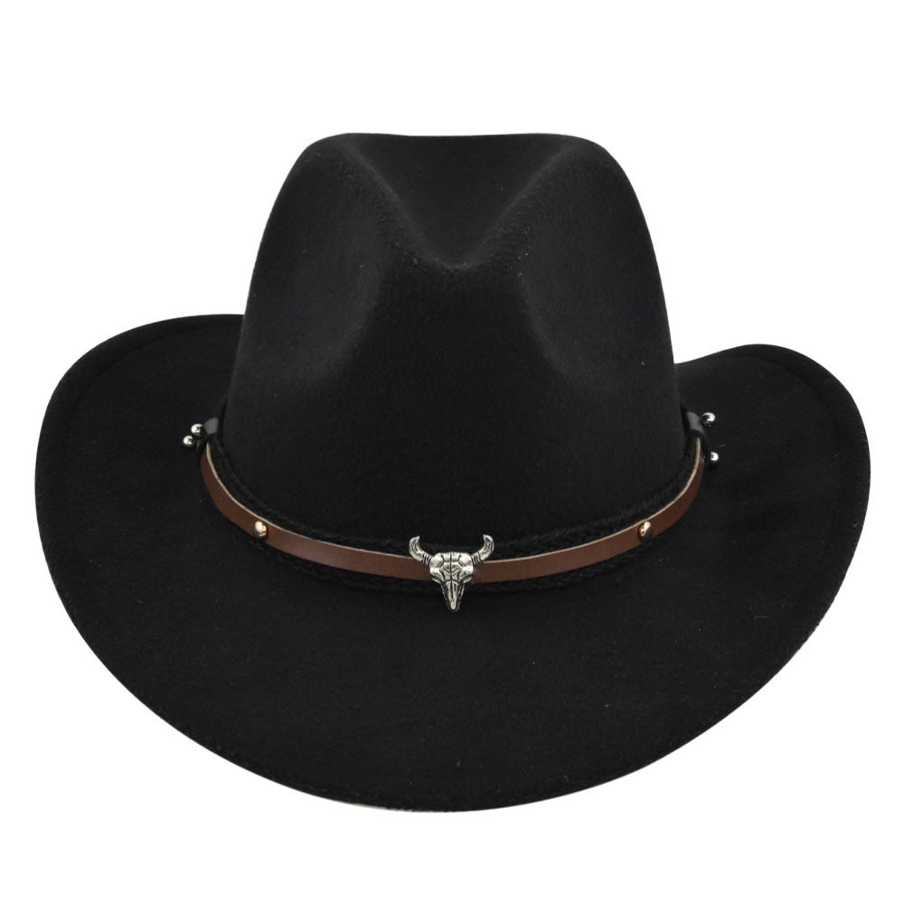 Cow head Western Denim Hat