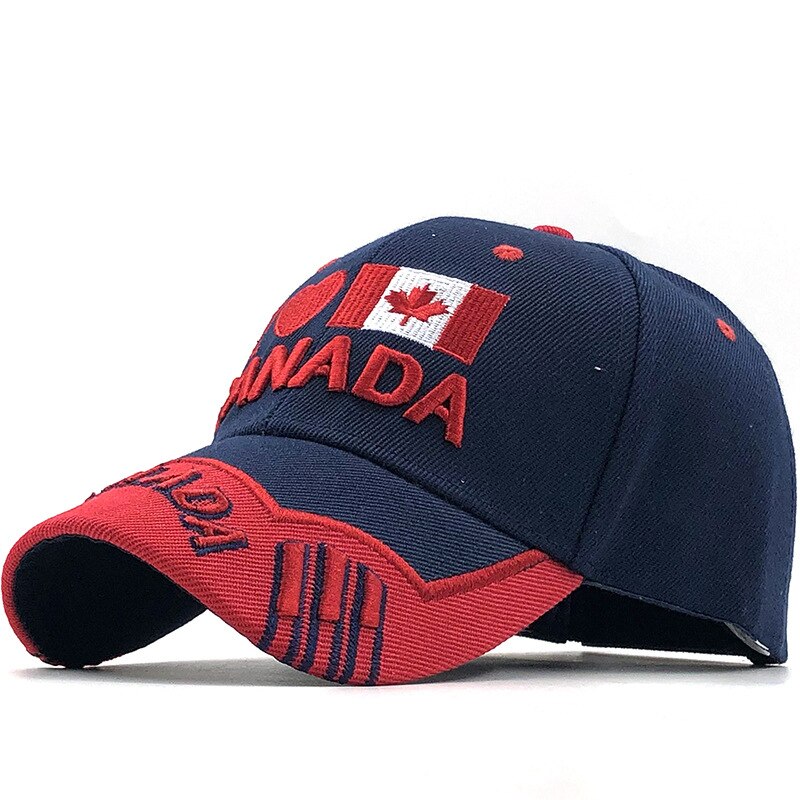 Gorras Brand Canada Flag Men  Cap