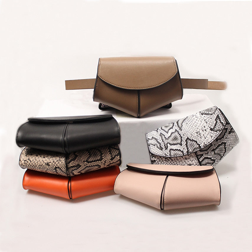 Women Serpentine Fanny Pack