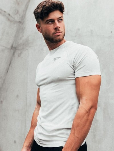 Fitness Brother Running Sports  Short Sleeve Quick Drying  T shirt