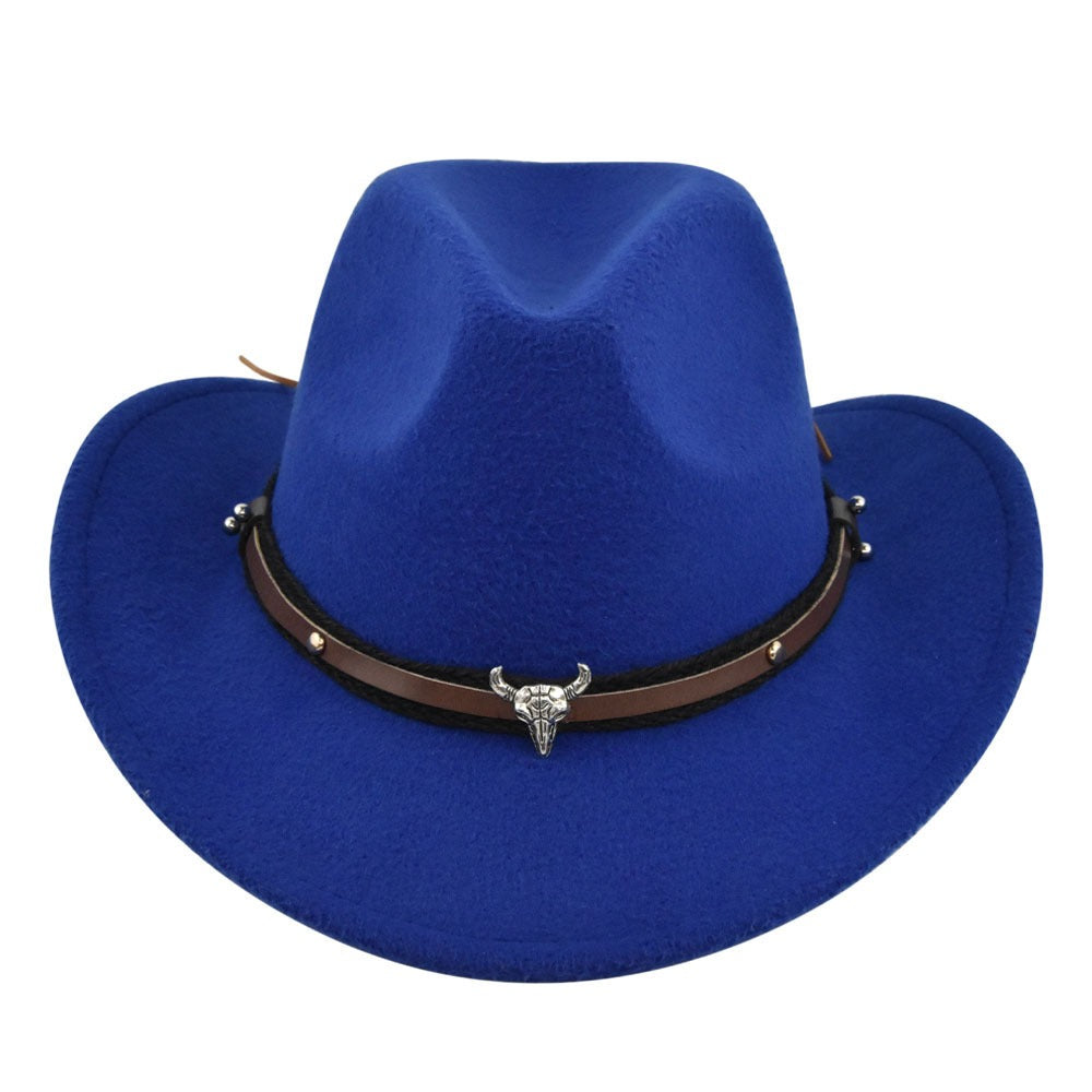 Cow head Western Denim Hat