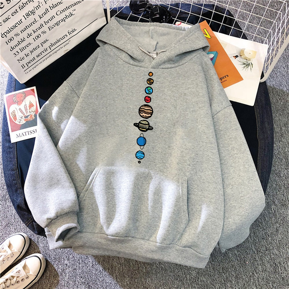 Universe Solar System Pattern Sweatshirts