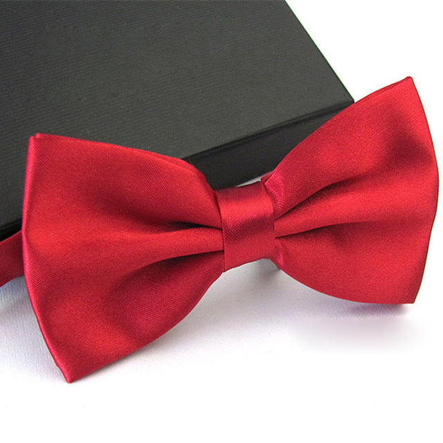 1Pc Men's Bow Tie Fashion Classic Satin