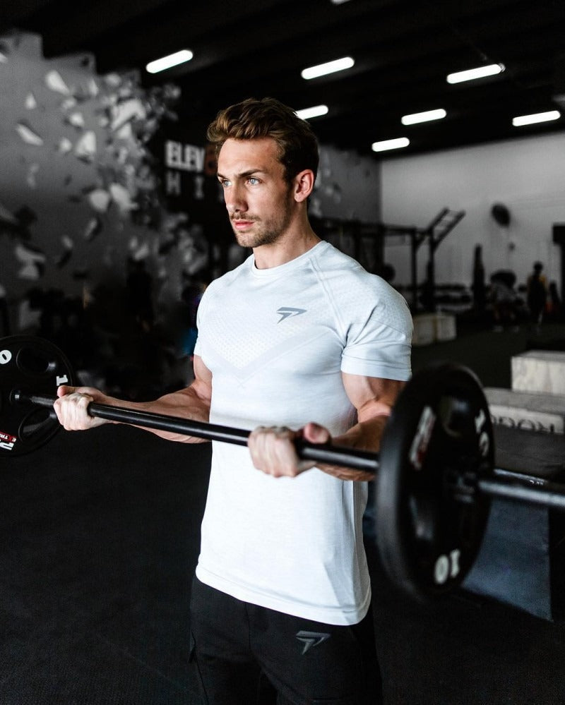 Fitness Brother Running Sports  Short Sleeve Quick Drying  T shirt
