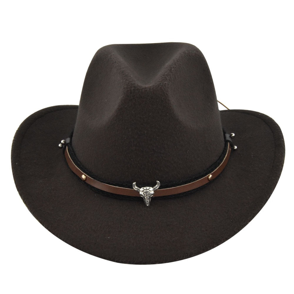 Cow head Western Denim Hat