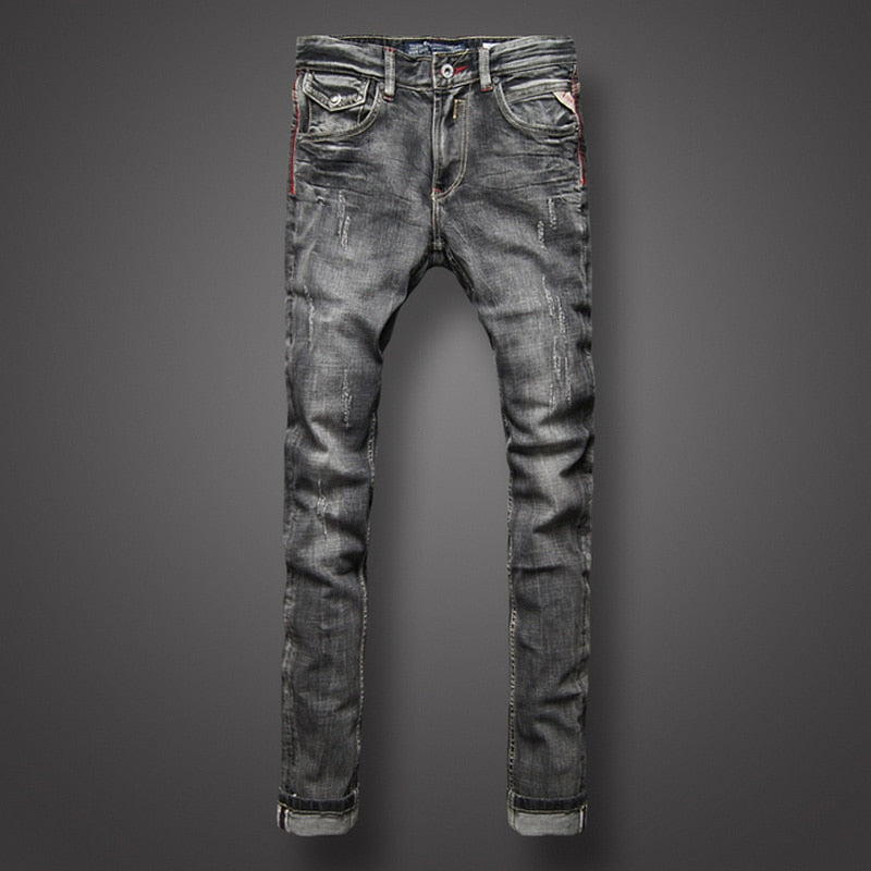 Black Gray Color Denim