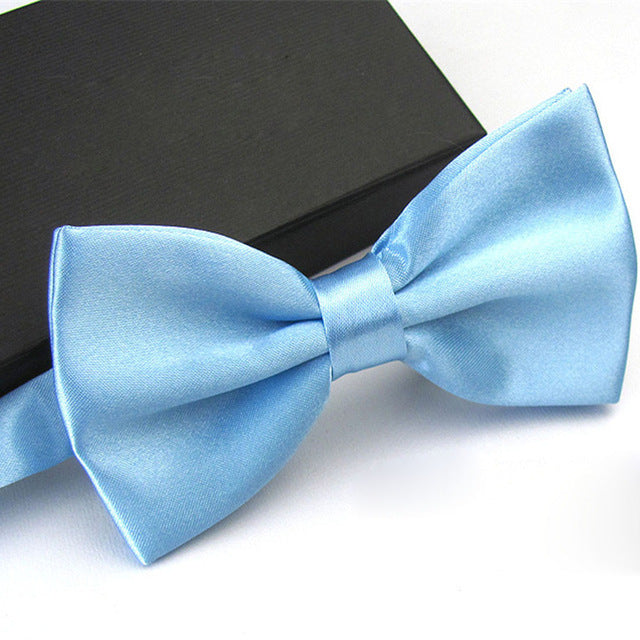 1Pc Men's Bow Tie Fashion Classic Satin