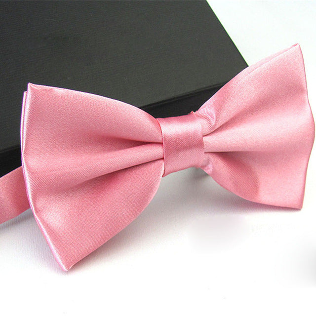 1Pc Men's Bow Tie Fashion Classic Satin