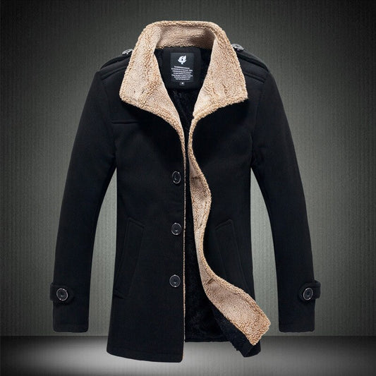 Jacket Men Winter Fleece