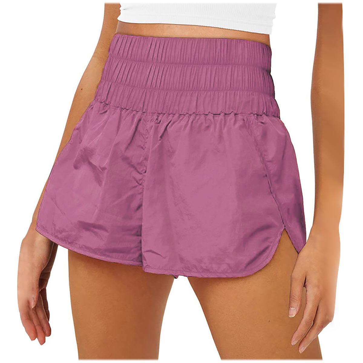 New Elastic High Waist Sports Breathable Quick-Drying Shorts