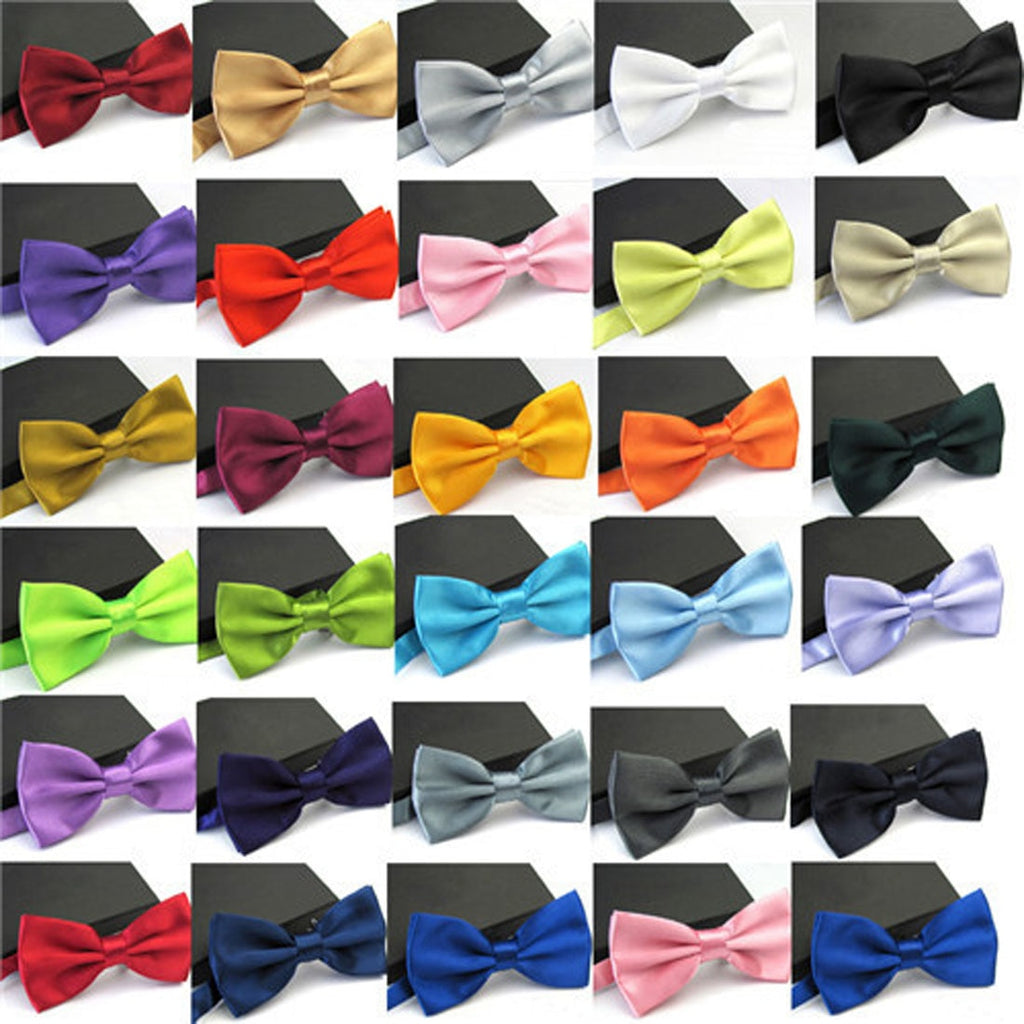 1Pc Men's Bow Tie Fashion Classic Satin