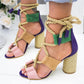 Summer Wedge Women Sandals