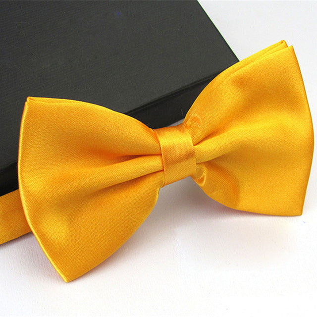 1Pc Men's Bow Tie Fashion Classic Satin