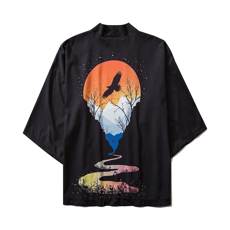 Japanese Kimono  Shirt