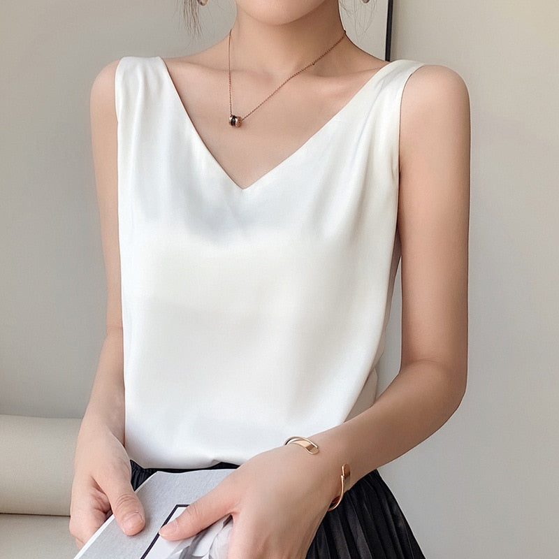 Halter V Neck