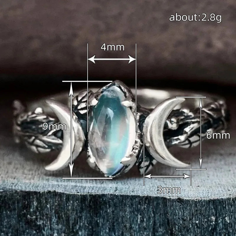 Moon Opal Ring