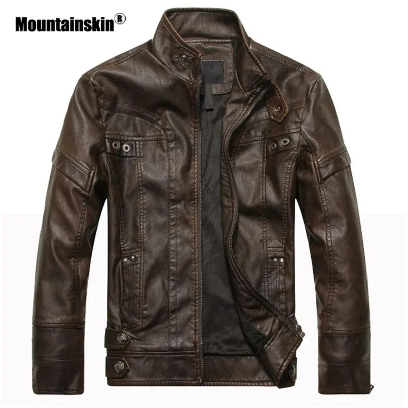 Mountainskin Men's Leather Jackets