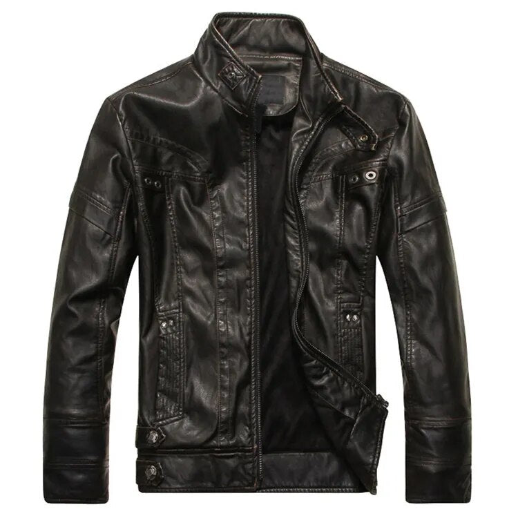 Mountainskin Men's Leather Jackets