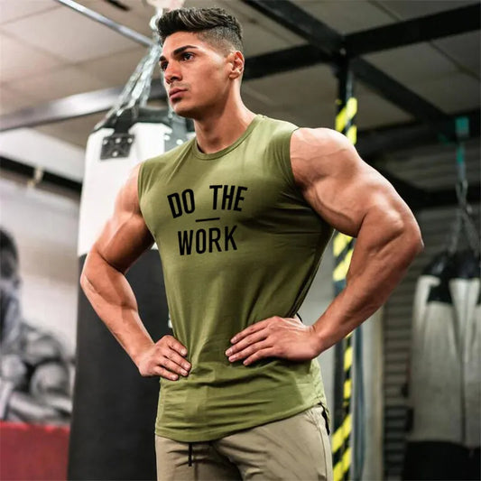 Muscleguy Brand Gyms  Workout Sleeveless Shirt