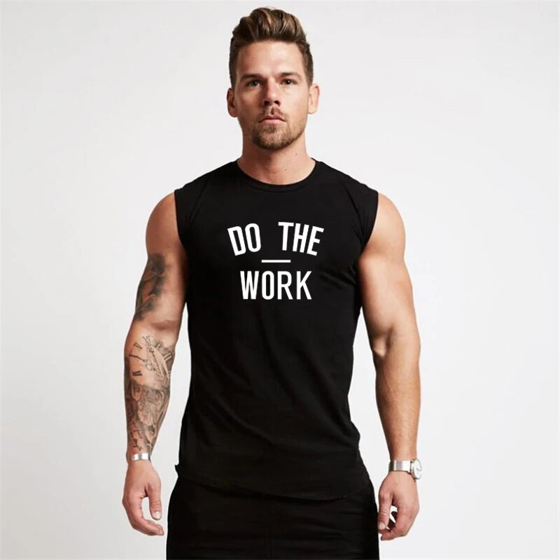 Muscleguy Brand Gyms  Workout Sleeveless Shirt