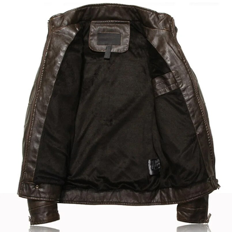 Mountainskin Men's Leather Jackets