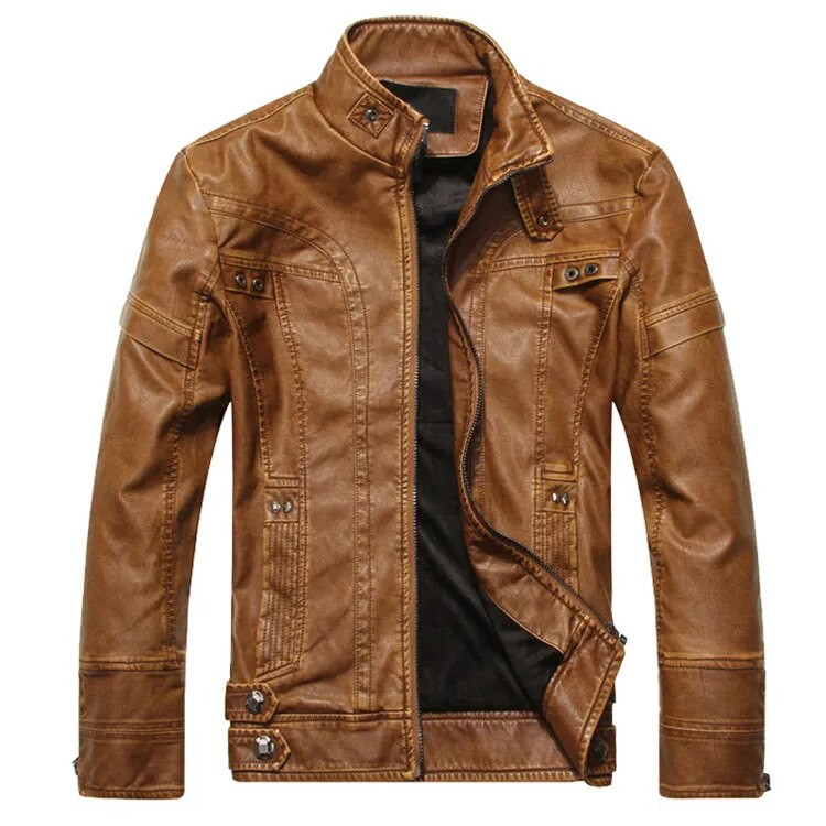 Mountainskin Men's Leather Jackets