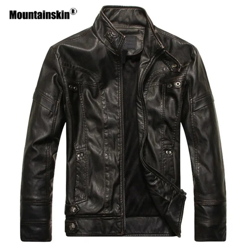 Mountainskin Men's Leather Jackets