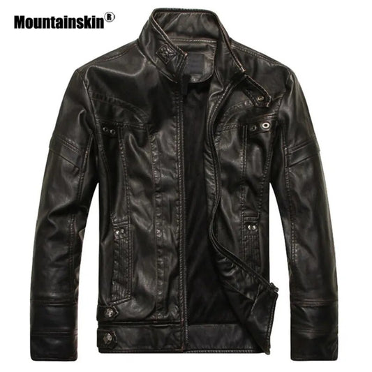Mountainskin Men's Leather Jackets